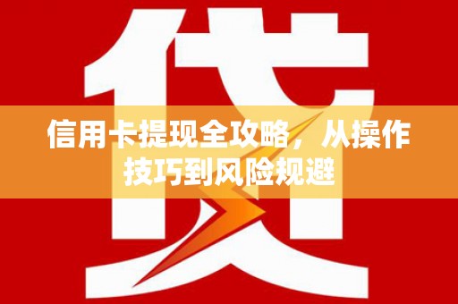 浉河信用卡提现全攻略，从操作技巧到风险规避