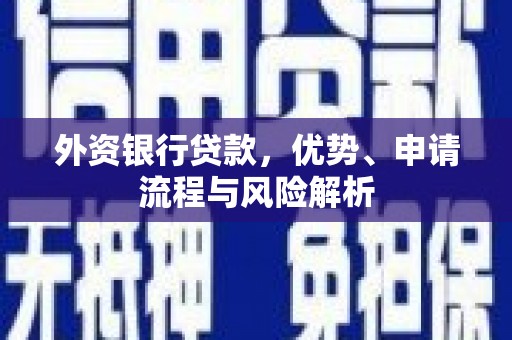 浉河外资银行贷款，优势、申请流程与风险解析