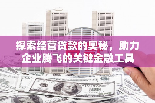 浉河探索经营贷款的奥秘，助力企业腾飞的关键金融工具