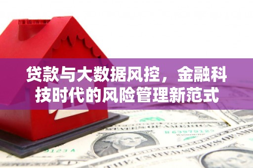 浉河贷款与大数据风控，金融科技时代的风险管理新范式