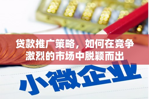 浉河贷款推广策略，如何在竞争激烈的市场中脱颖而出