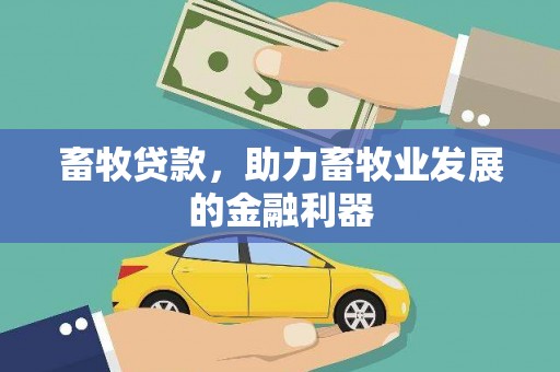 浉河畜牧贷款，助力畜牧业发展的金融利器