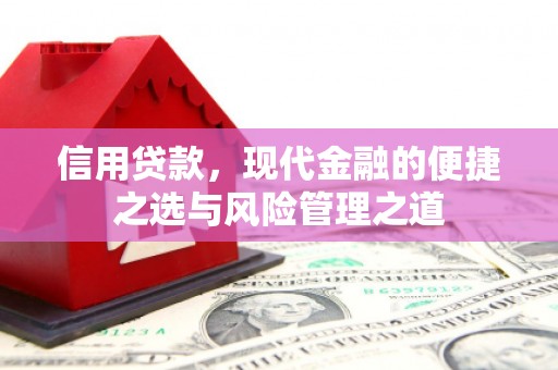 浉河信用贷款，现代金融的便捷之选与风险管理之道