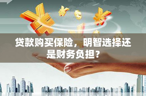 浉河贷款购买保险，明智选择还是财务负担？