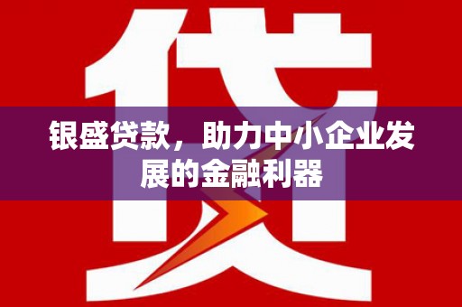 浉河银盛贷款，助力中小企业发展的金融利器