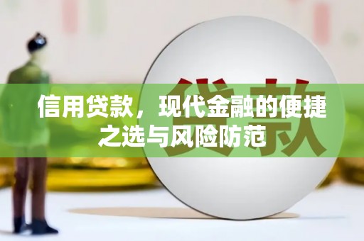 浉河信用贷款，现代金融的便捷之选与风险防范