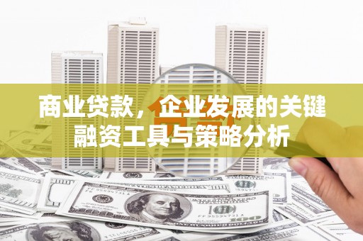 浉河商业贷款，企业发展的关键融资工具与策略分析