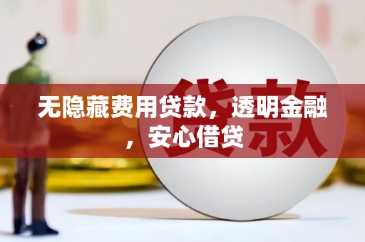 浉河无隐藏费用贷款，透明金融，安心借贷