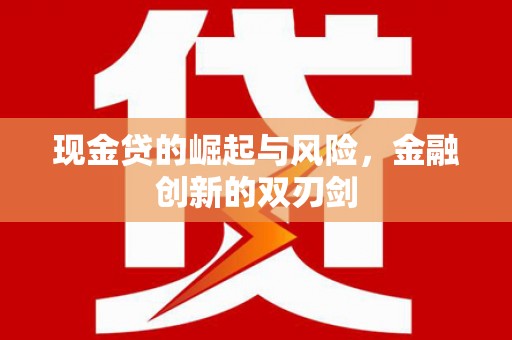浉河现金贷的崛起与风险，金融创新的双刃剑