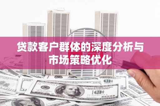 浉河贷款客户群体的深度分析与市场策略优化