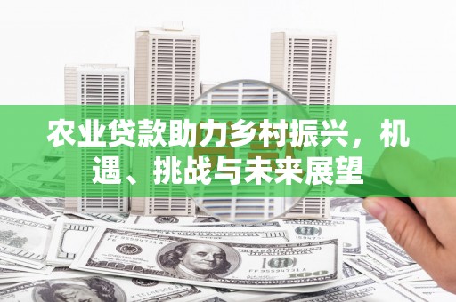 浉河农业贷款助力乡村振兴，机遇、挑战与未来展望