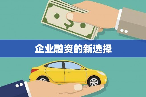 浉河企业融资的新选择