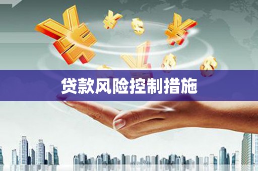 浉河贷款风险控制措施
